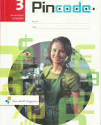Economie samenvatting hoofdstuk 3 + 5 vmbo-kader leerjaar 3 pincode
