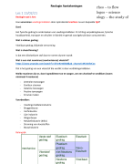 Aantekeningen Reologie (Food Commerce & Technology jaar 1 blok 3)