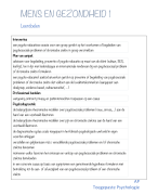 samenvatting mens en gezondheid 1