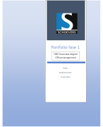 Portfolio HBO Associate degree Officemanagement fase 1
