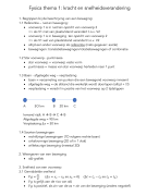 Fysica samenvatting thema 1 + 2 (Quark 6.1)