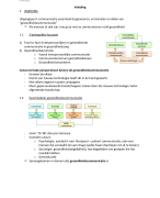 Samenvatting Gezondheidscommunicatie Universiteit Antwerpen