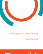 Examenpaper ethiek en multiculturaliteit