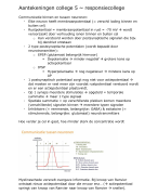 Aantekeningen college 5 2.1C Biologische Determinanten