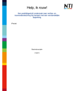 NTI - Goedgekeurde scriptie Verlies- en rouwondersteuning aan mensen met een verstandelijke beperking (Cijfer: 7,3 / 7,4) inclusief beoordeling