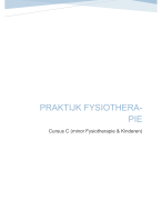 Praktijk Fysiotherapie - Onderzoek en Behandeling Module C (minor Fysiotherapie & Kinderen)