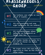 Klassenregels groep 3 t/m 8