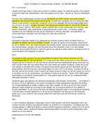 Samenvatting: Quiet Storys of educational design - Catherine Burke 