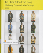 Samenvatting Marketing Communication Strategy ch. 7,8,13,14,18. (Vak IBC)