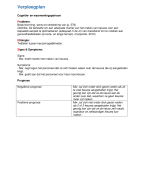 Verpleeg-, preventie- en GVO-plan (Competentie 1.1c, 1.2c en 1.3b) - PLP 2