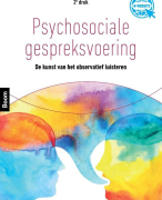Paper Psychologische gespreksvoering beoordeeld met een 9.0
