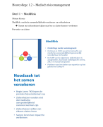 Aantekeningen hoorcollege 1.2 minor Dood en letsel