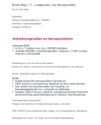 Aantekeningen hoorcollege 1.3 minor Dood en letsel