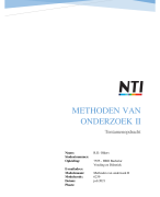 6239 Methoden van onderzoek II
