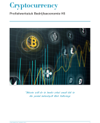 Cryptocurrency profielwerkstuk Economie Bedrijfseconomie
