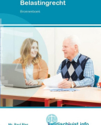 Belastingdienst samenvatting van het boek