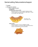 Samenvatting natuurwetenschappen 