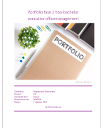Portfolio fase 2 HBO Bachelor Executive Officemanagement