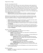 Samenvatting Biologie VWO 4 Thema 2 Ecologie
