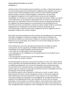informatie en control