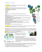 Hoofdstuk 51; ecologie