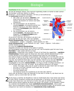 Biologie \'Nectar\' hoofdstuk 9: bloedsomloop