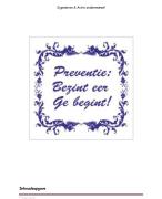 Beroepsproduct Signaleren en actie ondernemen 