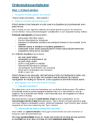Samenvatting onderzoeksvaardigheden: Deel 1 & 2