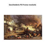 Werkstuk Franse revolutie