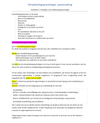 Samenvatting Ontwikkelingspsychologie 1