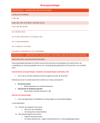 Samenvatting neuropsychologie 21-22