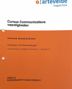 Samenvatting Communicatieve vaardigheden