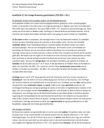 Aantekeningen hoorcollege Oude Geschiedenis 