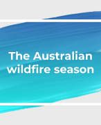 Presentatie en powerpoint Australian bushfires