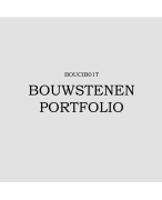 Portfolio bouwkunde - bouwstenen