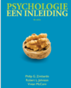 Hoofdstuk 1, psychologie 