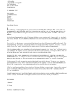 Engels formele brief (vakantie)klacht voorbeeld