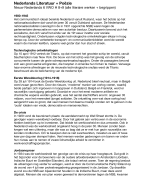 Samenvatting Nieuw Nederlands Literatuur 6VWO H8+9
