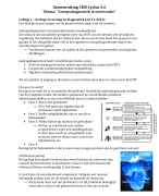 Samenvatting CDB Cyclus 3.6 (THK Ba3)