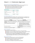 Samenvatting Medicatie 