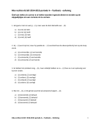Taalvaardigheid oefentoets