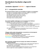 Geschiedenis Leerdoelen + Kenmerkende aspecten H1/H2 - MEMO Bovenbouw VWO