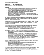 Samenvatting artikelen - Inleiding in de pedagogiek