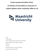 BGZ3025 Projectvoorstel/Project Proposal Afstudeerscriptie