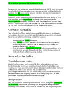 Uitleg cluster B persoonlijkheidsstoornissen