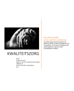 MBO verpleegkunde, kwaliteitsproject, leerjaar 4