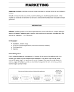Inleiding Marketing - complete samenvatting cursus