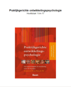 Samenvatting Praktijkgerichte ontwikkelingspsychologie