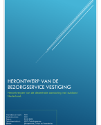 Eindopdracht Organisatiekunde (Master Management, cultuur & verandering, MCC)
