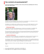 Beroepsproduct peuterpuberteit